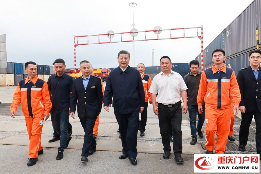 习近平在重庆考察调研(6)