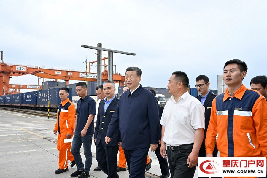 习近平在重庆考察调研(5)