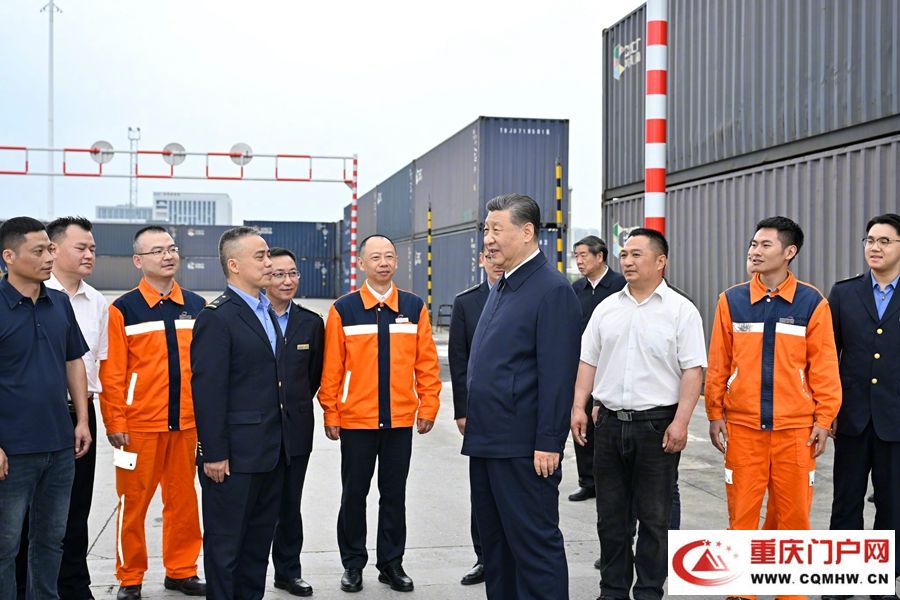 习近平在重庆考察调研(4)
