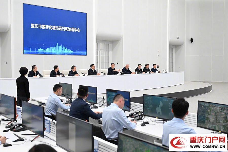 习近平在重庆考察调研(12)