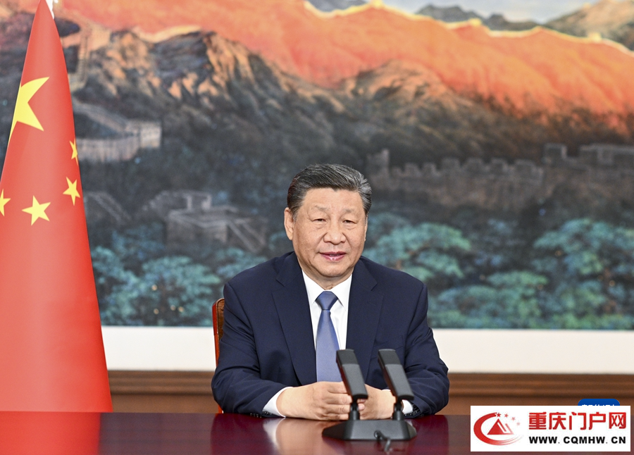 中国、吉尔吉斯斯坦、乌兹别克斯坦三国元首视频祝贺中吉乌铁路项目三国政府间协定签署