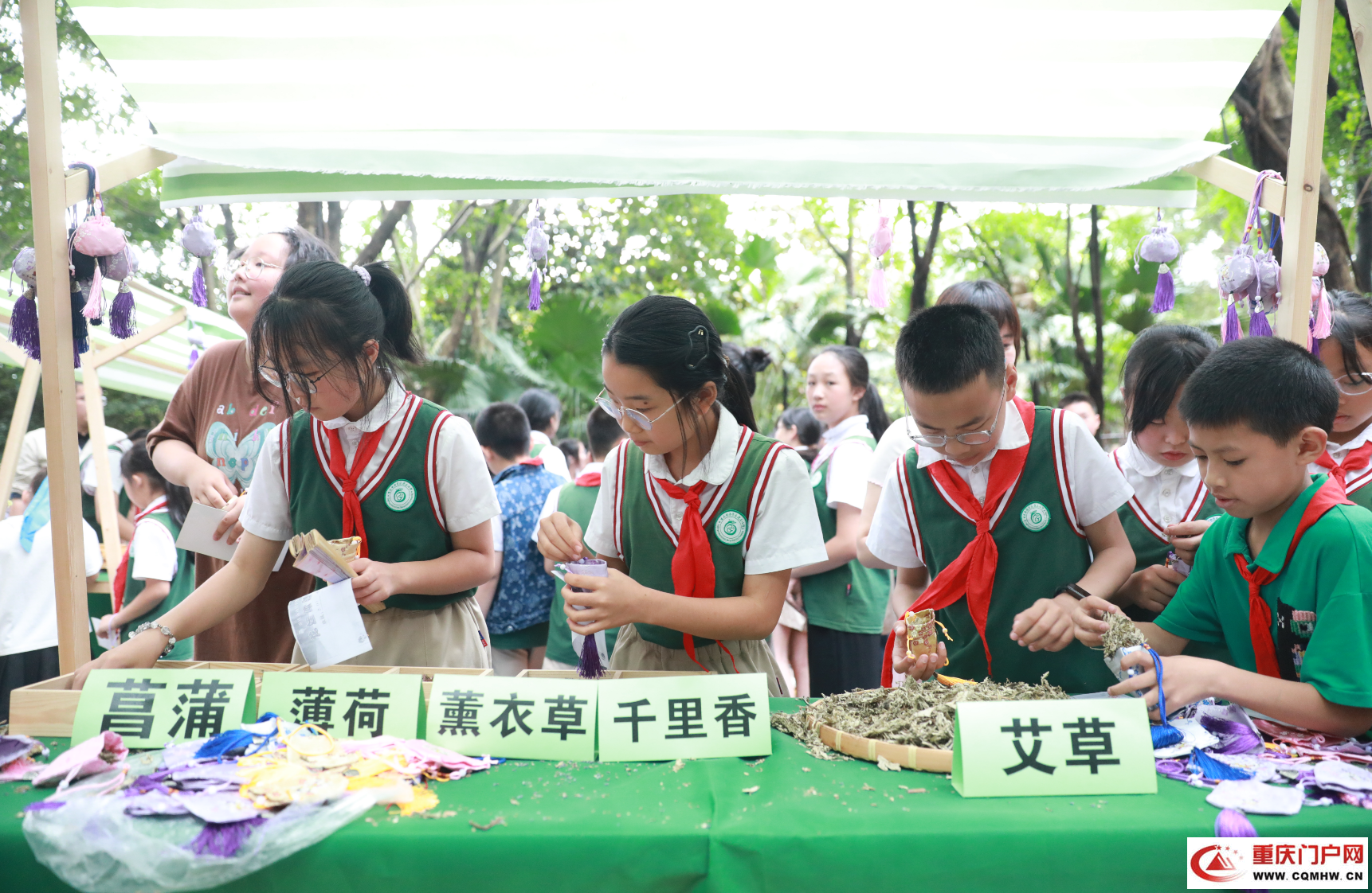 重庆南岸：这所小学将中医药文化浸润课堂内外