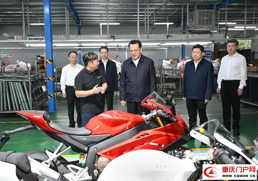 袁家军赴张雪机车调研并召开座谈会 陈新武参加